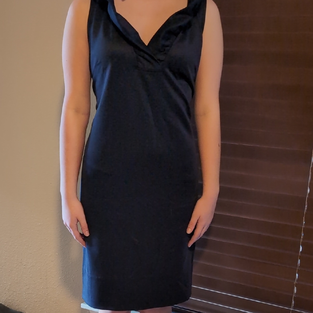 Gretchen Scott Designs Navy Dress